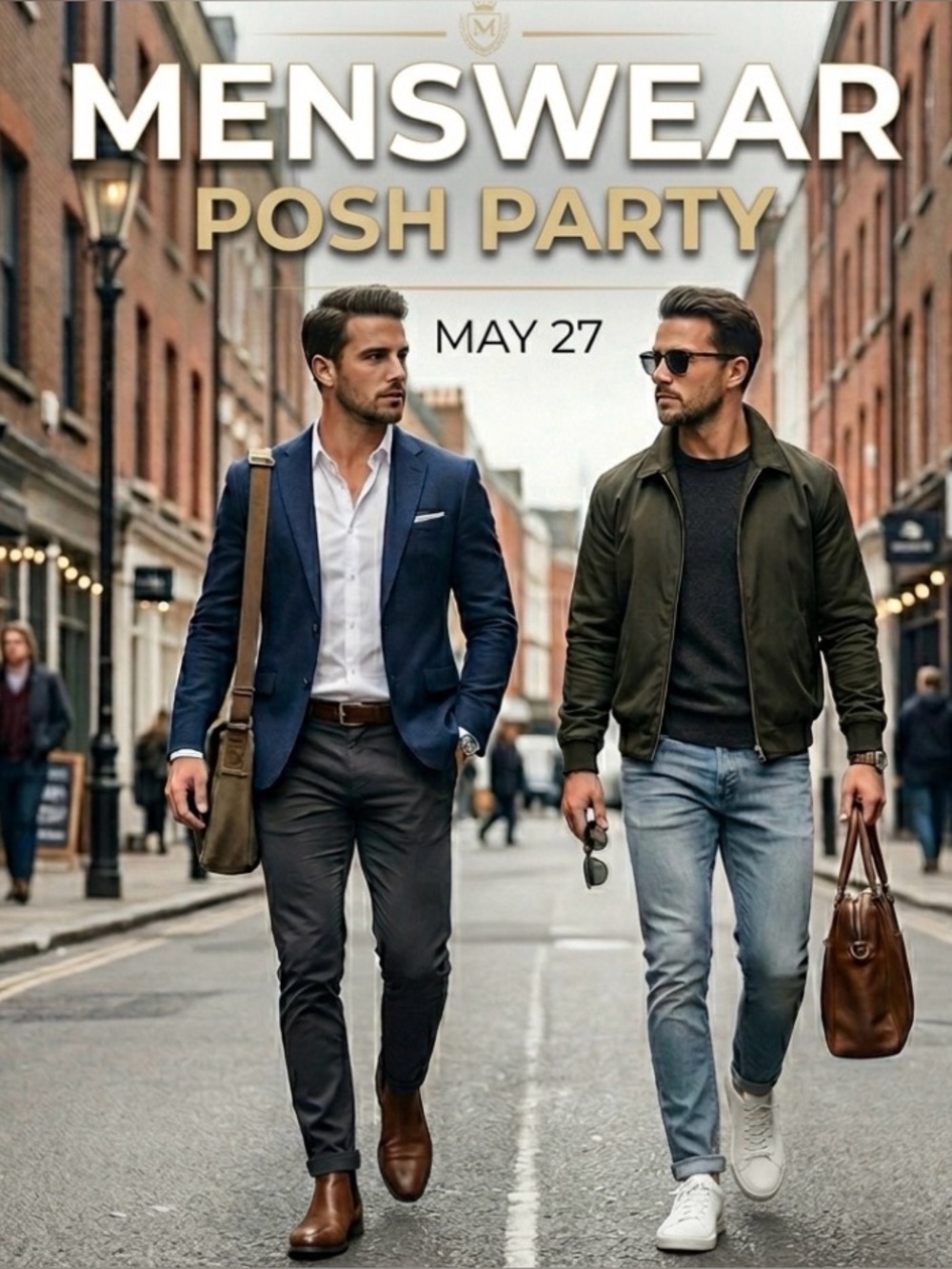 Menswear Posh Party May 27